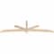 Ekena Millwork Alberta Smooth Timber Gable Bracket, Douglas Fir, 108"W x 31 1/2"H x 3 1/2"D x 3 1/2"F, 7/12 Pitch GBW108X31X0404ALB00SDF - alternate 2
